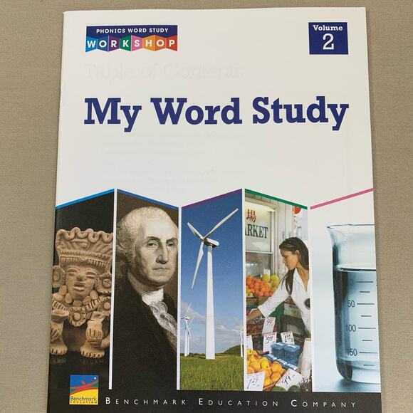 Homeschool Elementary Phonics My Word Study Benchmark Education Set Volumes 1&2 - Picture 2 of 12